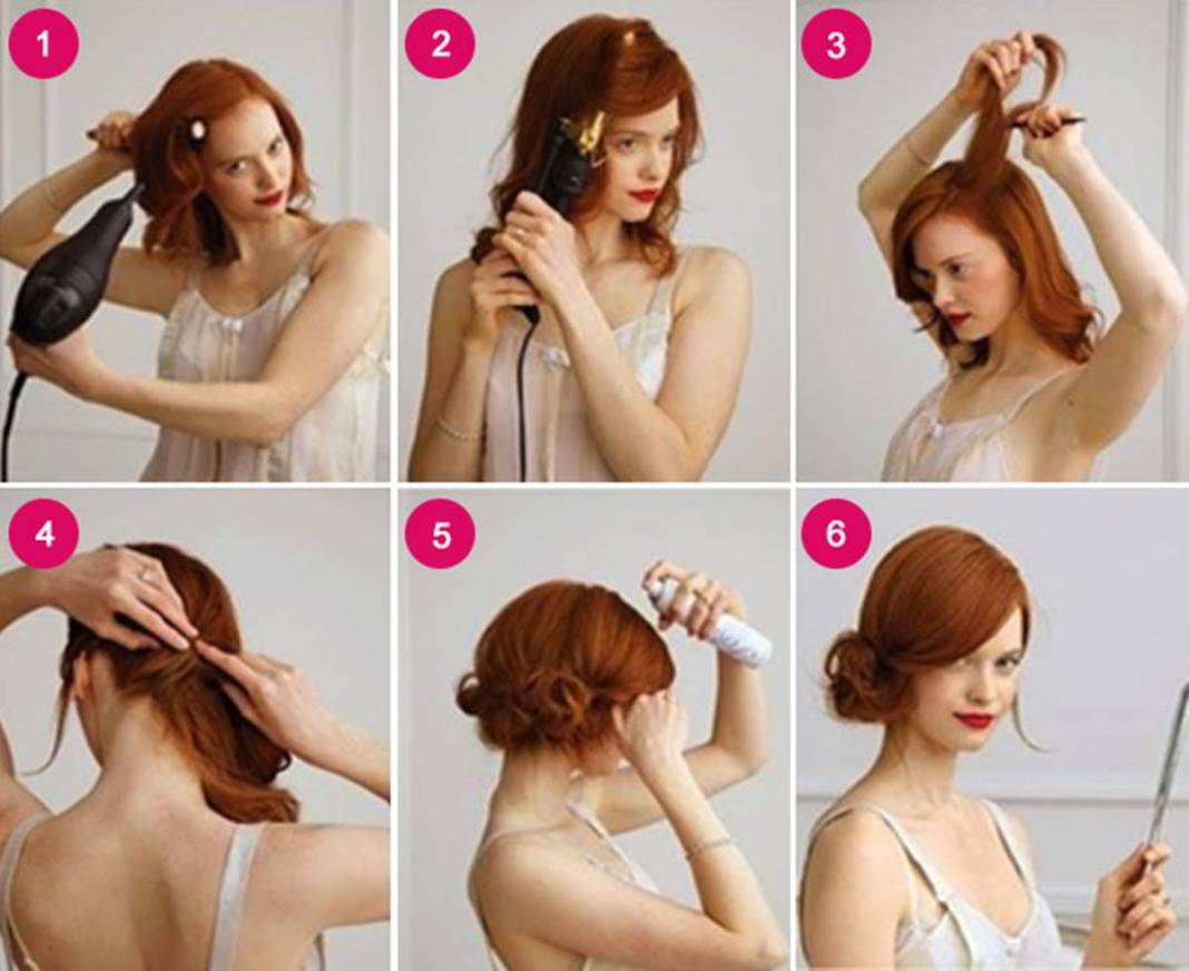 Düğüne kınaya gidenler kuaför masrafından kurtulacak! İşte özel günlerde evde yapabileceğiniz harika saç modelleri 1